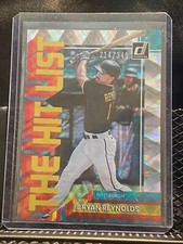 Bryan Reynolds 2022 Donruss The Hit List Silver #'d/349 #4 Pirates