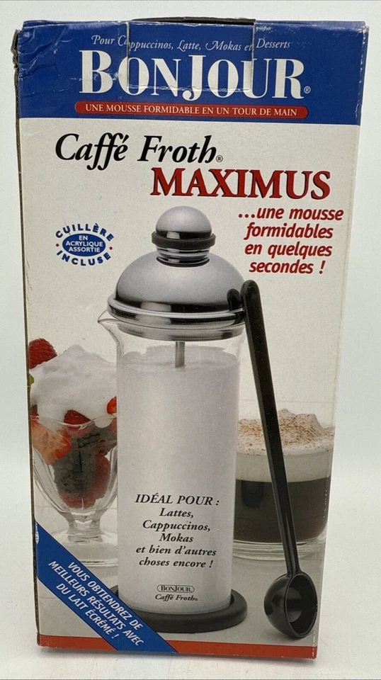 BonJour Caffe Froth Maximus Fabulous Froth In An Instant Model 7018 - Image 3 of 4