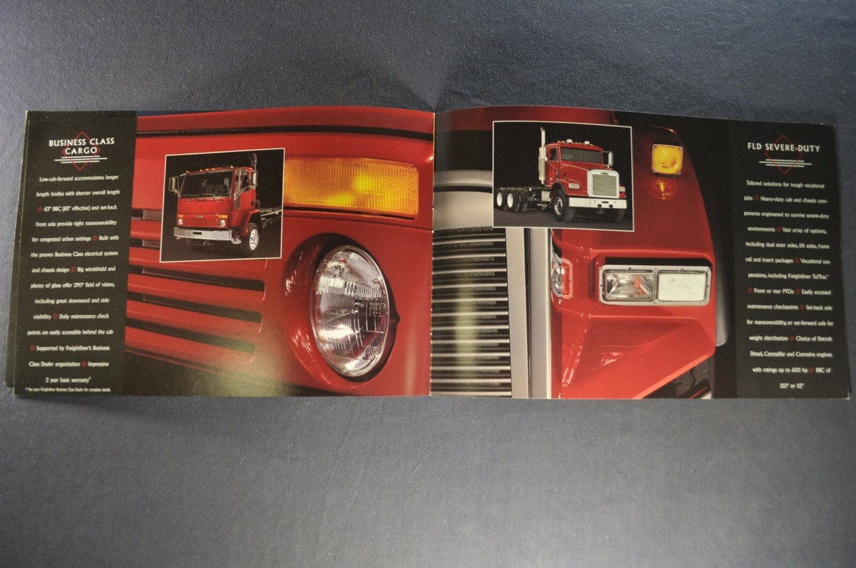 1998-1999 Freightliner Truck Brochure C120 Century Classic