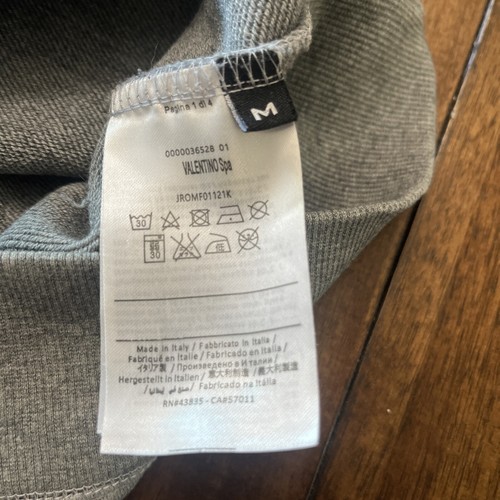 VALENTINO UNTITLED GREY ROCKSTUD SWEATER WITH ROCKSTUD DETAILS SIZE M - Picture 12 of 24