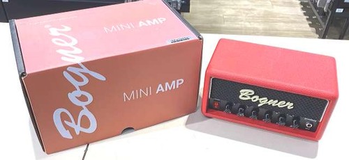 Bogner Ecstasy Mini Red Overdrive Pedal - Compact High-Gain Distortion