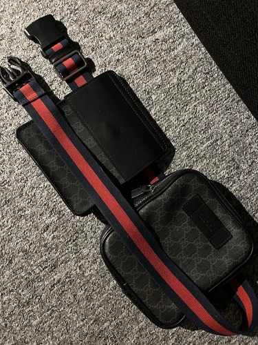 Gucci Small Messanger Bag Black Monogram