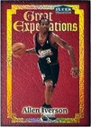 Allen Iverson 1998-99 Fleer Tradition Great Expectations Card  #7GE  (76ers)
