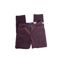 NWT Vintage Talbots Brown Corduroy Pants Women  s Size 10 Deadstock High Rise