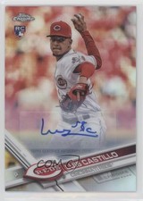 2017 Topps Chrome Update Target Exclusive Refractor Luis Castillo Auto 1b3