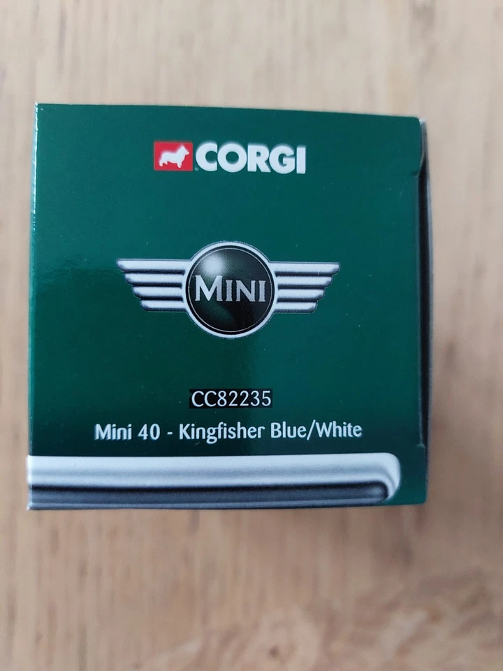 Corgi Mini 40 in Kingfisherblue/white  - Image 4 of 4