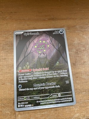 Pokémon Spiritomb 148/132 ME01: Mega Evolution Illustration Rare Holo English