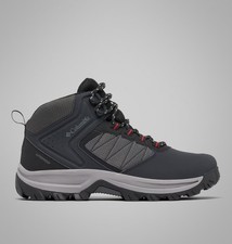 Columbia Men's Transverse Hike Waterproof Shoe Black, Mountain Re🔥No Import Fee