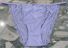 NEW Victoria Secret Dream Angels Lace Trim Mini String Bikini - Star Lilac - XXL