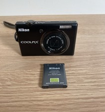 Nikon Coolpix S570 12.0MP Digital Compact Camera 5x Wide Zoom Black - Tested