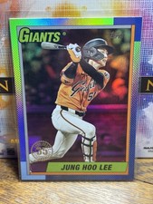 2025 Topps Update Series - 1990 Topps Baseball Pink Insert Jung-Hoo Lee #U90-21