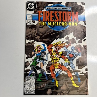 Firestorm the Nuclear Man #68 | VF | John Ostrander | DC 1988 | Combine Shipping