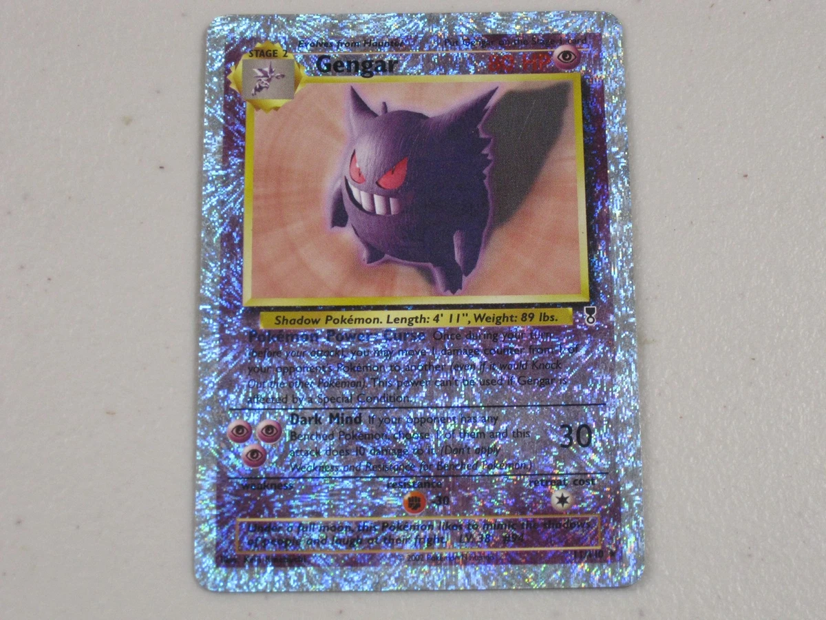 Gengar Pokémon TCG Legendary Collection Individual Collectible