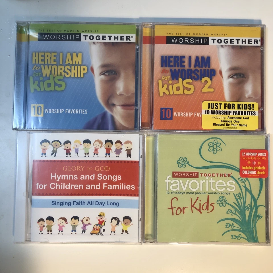 17 CD NEW SEALED CHILDREN'S CHRISTIAN PRAISE ASSORTED Foto 2 de 4
