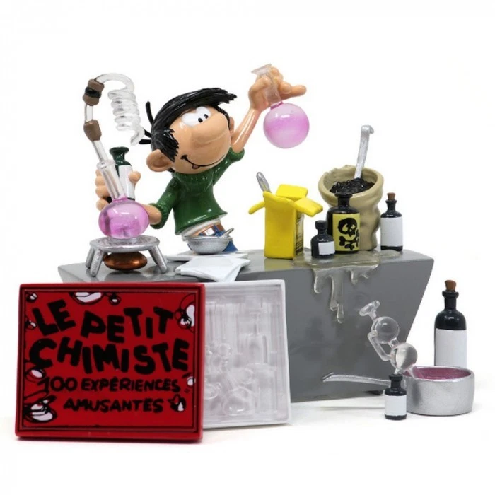 Figurine PIXI Gaston Lagaffe - Le Petit Chimiste - Photo 2/4