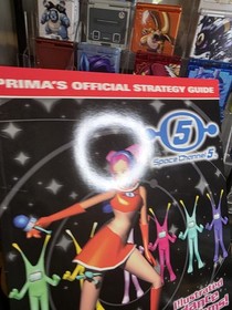 Space Channel 5 Prima Official Video Game Strategy Guide Sega Dreamcast Dance