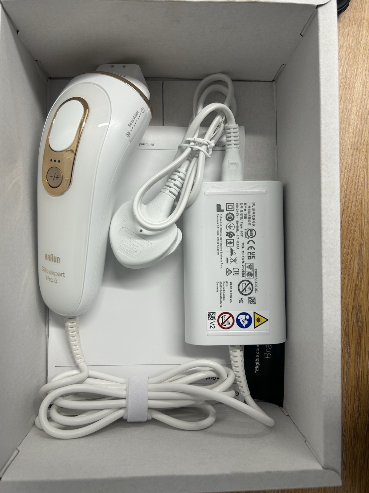 Braun IPL Silk-Expert Pro 5, at Home Hair Removal, Alternative READ DESCRIPTION