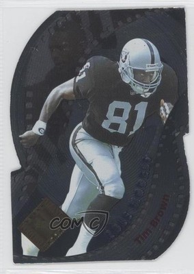 1996 Collector's Edge Advantage Role Models Die-Cut Tim Brown #RM6 HOF 1s7