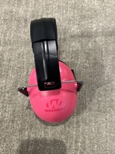 Walker's Pink Child Kids Youth Hearing Protection Compact Passive Earmuffs