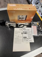 Canon PowerShot A560 7.1MP Digital Camera & boxed manuals etc