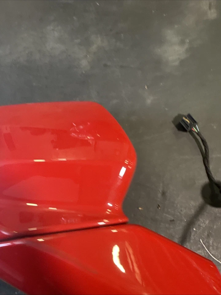 ✅ OEM 2019-2024 CHEVROLET BLAZER PASSENGERS RIGHT DOOR MIRROR ASSY RED (130X)  - Image 4 of 4