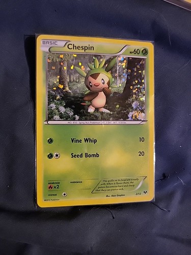 Chespin 002/012 McDonald's 2014 Holo