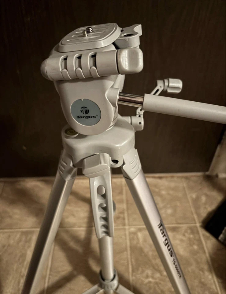 Tripod Stand Used in Great Condition Stands Up Around 5’3 Inches - Image 4 of 4