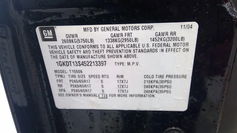 Used Automatic Transmission Shift Lever Assembly fits: 2005 Gmc Envoy  Grade A - Image 4 of 4