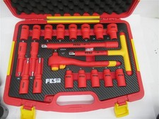 FESA , 20-Piece Insulated Ratchet & Socket Wrench Set 1/2" Drive , 1000 V 