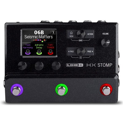 Line 6 Multi-Effects HX Stomp Ultra-compact professional guitar processor Over 3