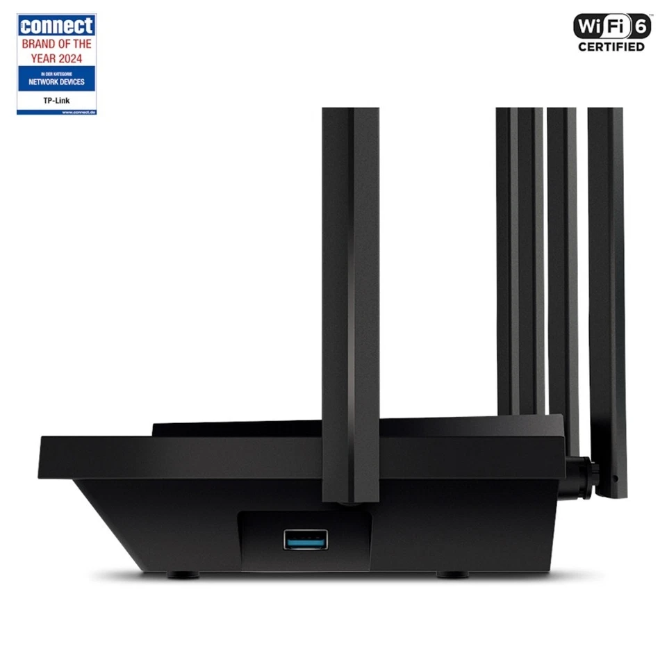 TP-LINK Archer AX73 AX5400 Dualband Gigabit Wi-Fi 6 Router 8K Streaming OFDMA - Bild 2 von 4