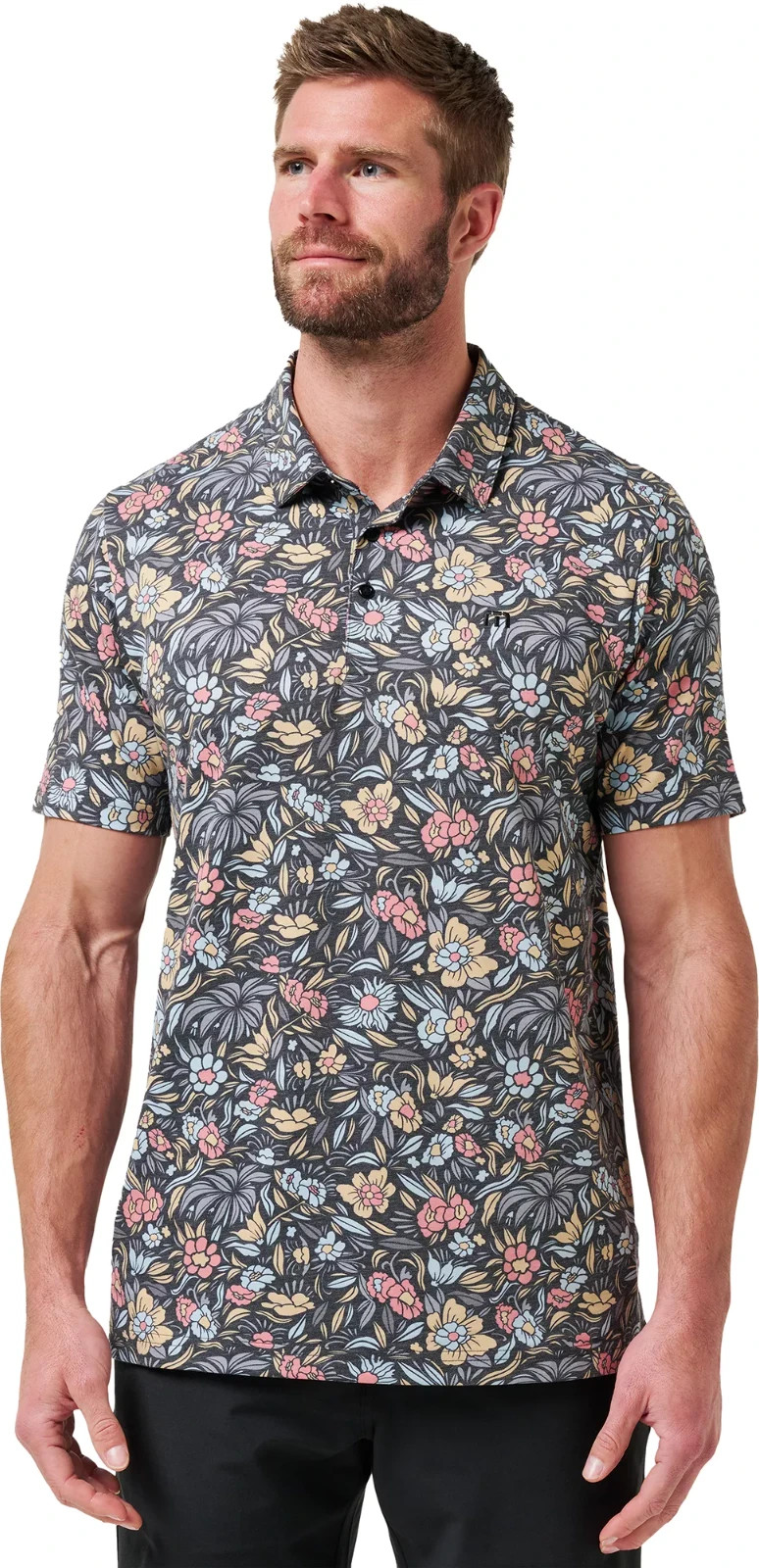 TravisMathew Mens Featherweight Day Cruise Golf Polo