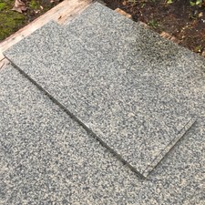 Grey / Black Granite Worktop From Kitchen Island