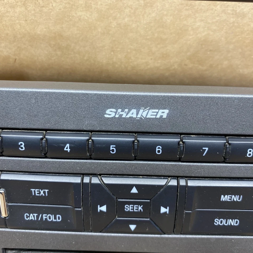 Panel de control de temperatura por radio Ford Mustang 2011-2014 CR3T18A802JA OEM Foto 2 de 4