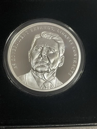 2022 Ronald Reagan Proof Silver Shield Round  President Series- Mini Mintage