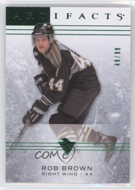 2014-15 Upper Deck Artifacts Emerald 49/99 Rob Brown #32 0c3