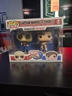 Funko Pop! Vinyl: Marvel - MvC- 2 Pack- Captain Marvel/Chun-Li