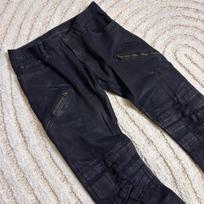 lgb 初期デニム　サイズ25 LGB (Le Grand Bleu) Waxed Distressed Zip Denim – Size 32 | eBay