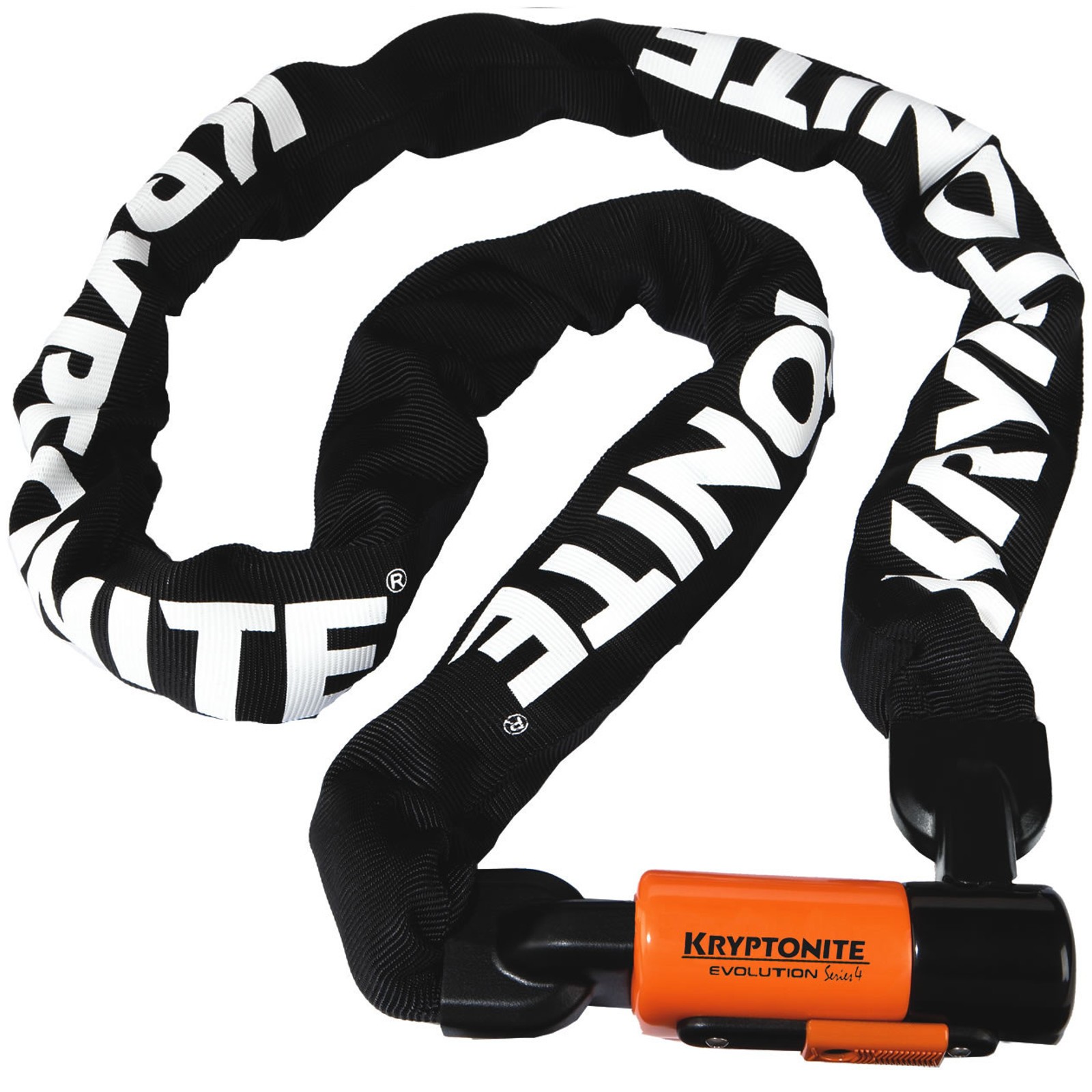 Kryptonite Bike Lock Evolution 1016 Integrated Chain 5.25' (10mm x 160cm)