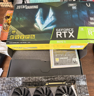 ZOTAC Gaming GeForce RTX  3070 Ti Trinity OC 8GB GDDR6X 256-bit 19 Gbps PCIE 4.0