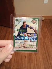 2024 Panini Prospect Edition - Sidd Finch #187 Green Ice Prizm /99 (RC)