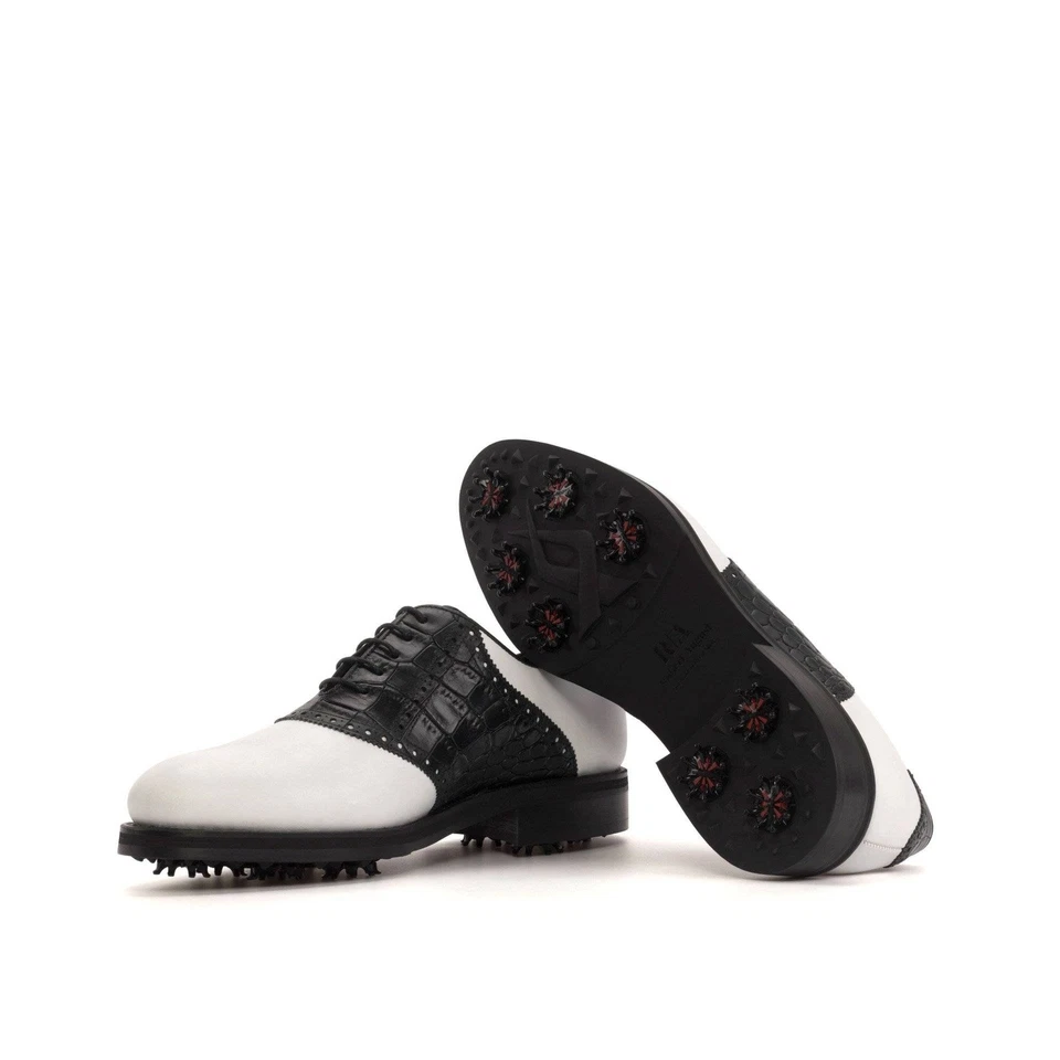 Robert August | The Lincoln Ave. Saddle Shoe No. 8228 | Golf Shoes - Image 2 of 4