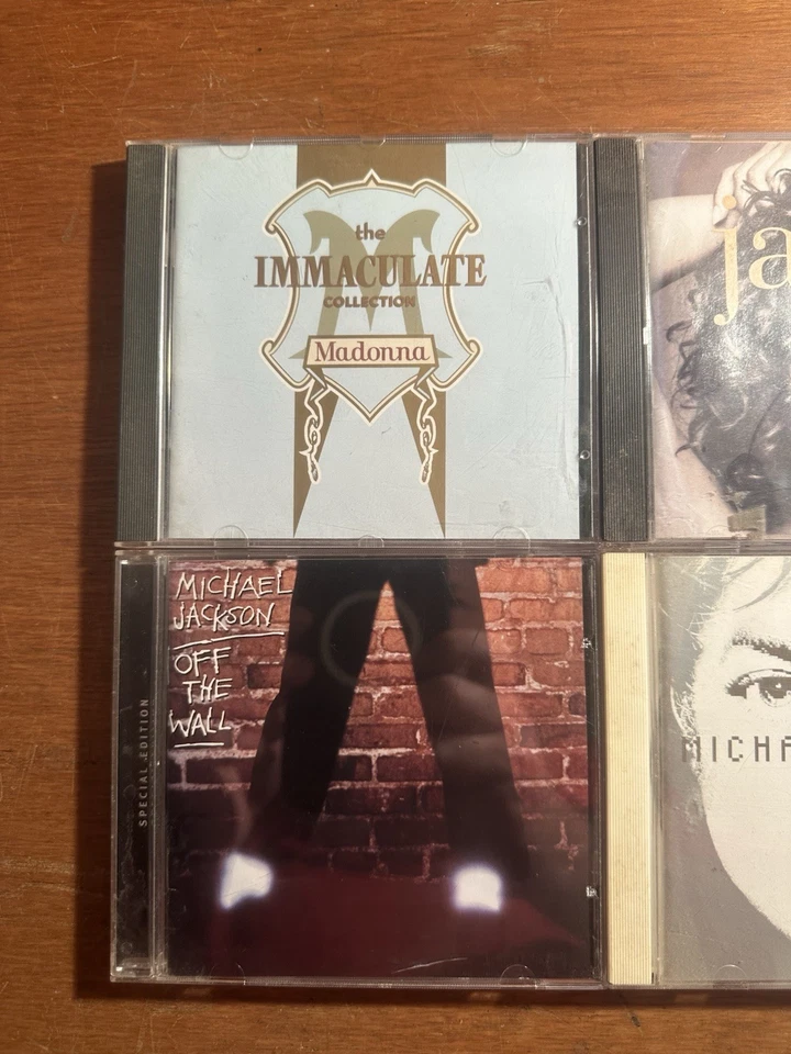 Lot Of 4 CDs ( 2 Michael Jackson, 1 Janet Jackson, And 1 Madonna) Great Music - Image 3 of 4