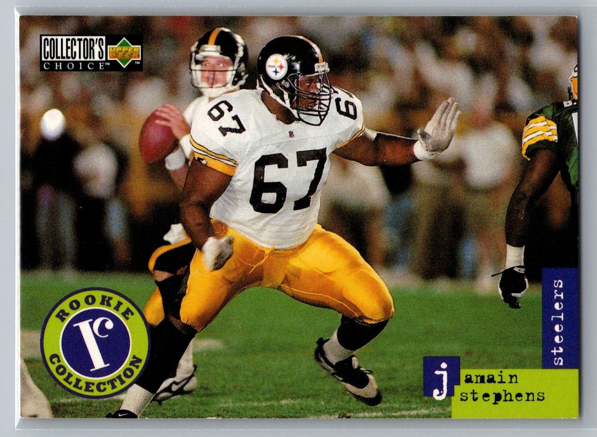 1996 Upper Deck ROOKIE COLLECTION Card # U24 Jamain Stephens