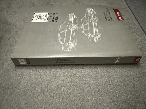 1989 BUICK REATTA RIVIERA LeSABRE ELECTRA PARK AVENUE Service Manual Set OEM GM - 第 2/6 張圖片