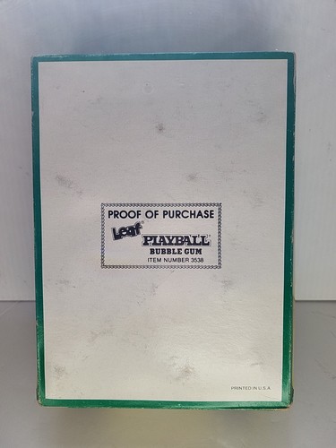 1980 Leaf PlayBall Bubble Gum MLB Mini Baseball Helmets Complete Box 24 Packs - Picture 3 of 11