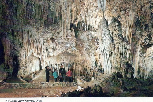 Keyhole & Eternal Kiss - Carlsbad Caverns - New Mexico - unposted RPPC - Picture 2 of 3