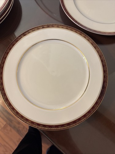 Vtg RARE Empress China Japan Royalty 110 Set Of 7 Dinner Plates Euc - Picture 14 of 20