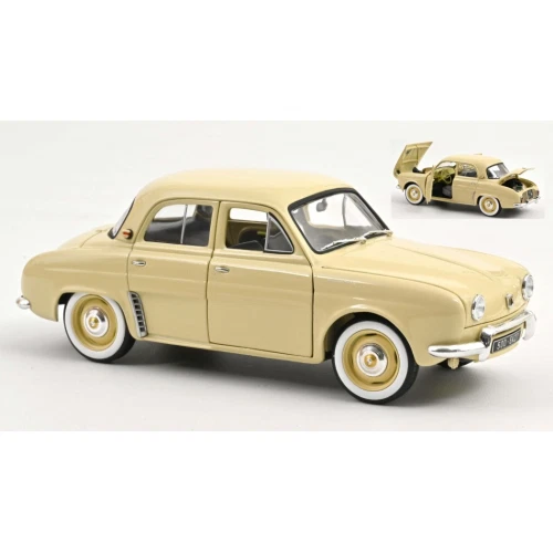 RENAULT DAUPHINE 1958 BEIGE 1:18 Norev Auto Stradali Modellino