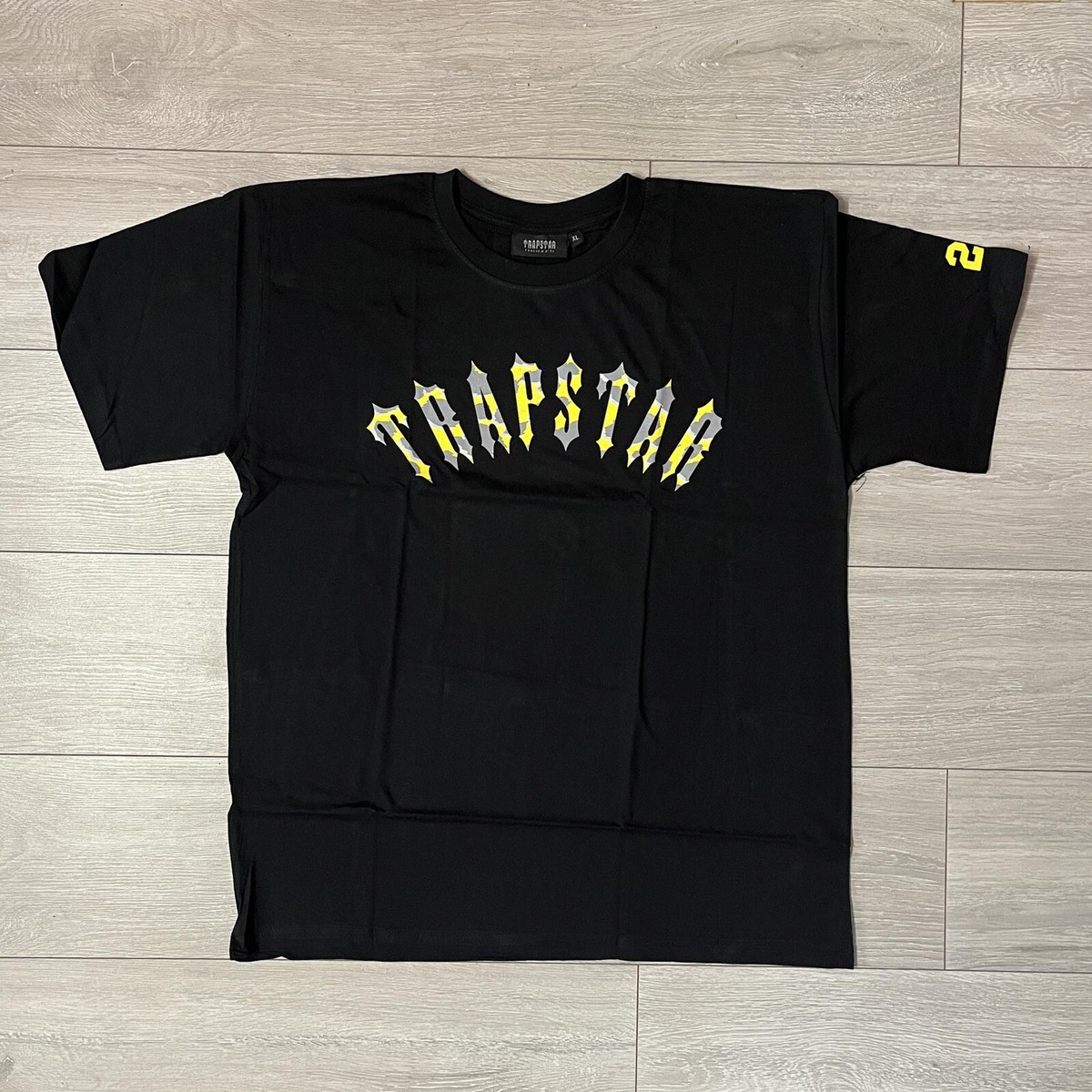 Men's Trapstar x Central Cee Arch 23 T-Shirt Size X-Large Black